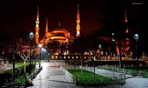 Istanbul Turkey At Night From Monuments To Food - ExploreTraveler