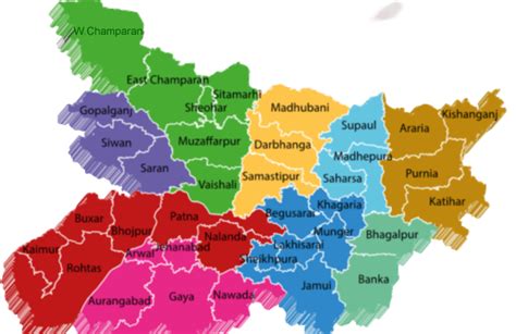 Divisions & Districts In Bihar Download The List In Pdf - Infoandopinion