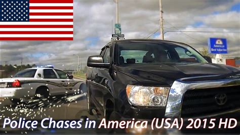 Police Chases In America (USA) 2015 HD - YouTube