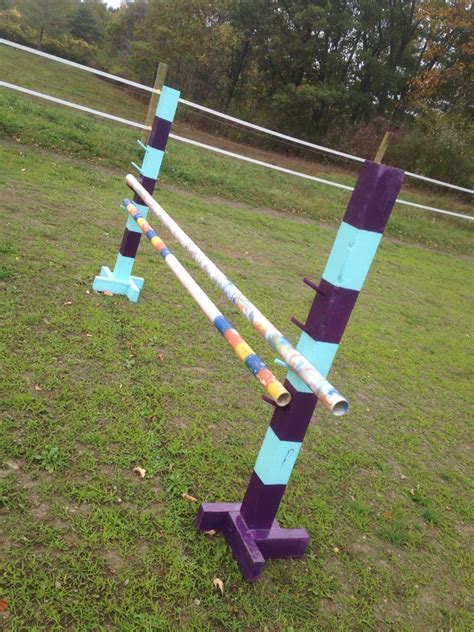 Pin on DIY jump standards for horses. Easy and cheap!