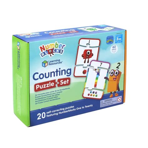 Numberblocks Counting Puzzle Set - House of Science