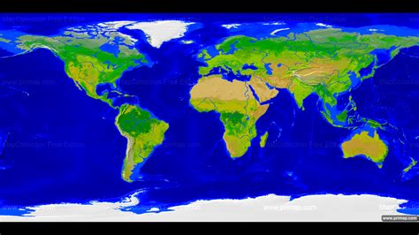 primap World maps