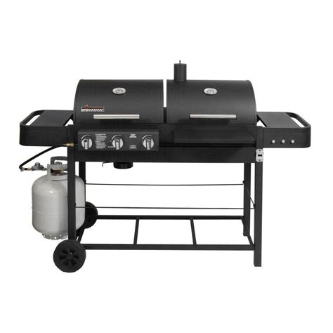 Brinkmann Dual Function II Propane Gas and Charcoal Grill 810-3802-SB - The Home Depot