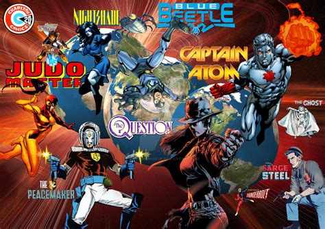 Charlton Comics 'Heroes' by moviemaniacuk on DeviantArt