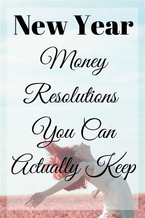 New Year Money Resolutions You Can Actually Keep - Time and Pence