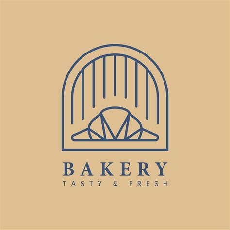 Fresh bakery pastry shop logo vector | Free stock illustration - 519012
