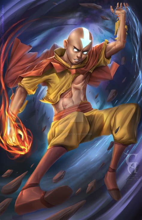 Avatar Aang Fanart by christianamiel21 on DeviantArt