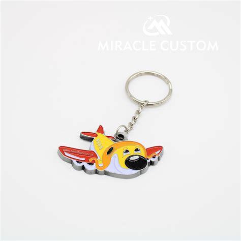 custom metal keychains |swimming keychains factory| miracle custom