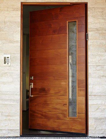 American Modern Villa Exterior Front Entrance Doors with Glass - RY ...