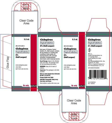 Ciclopirox Nail Lacquer - FDA prescribing information, side effects and ...