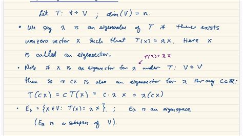 Eigenvalues Introduction - YouTube