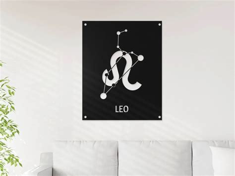 Leo Sign Metal Wall Art – GiftsGuides