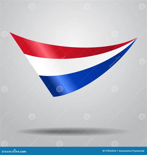 Dutch Flag Background. Vector Illustration. Stock Vector - Illustration ...