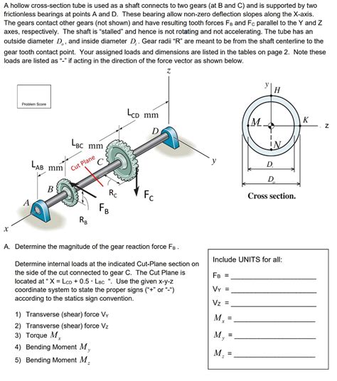 Solved A hollow cross-section tube is used as a shaft | Chegg.com