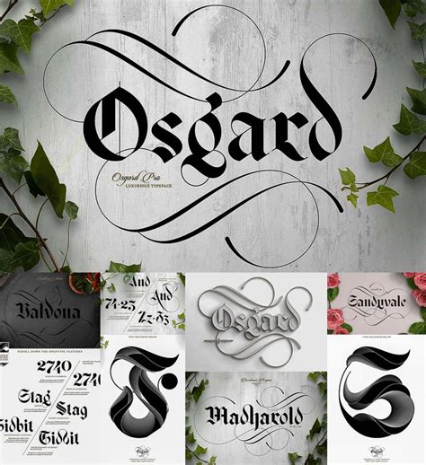 Osgard Decorative Font | Free download