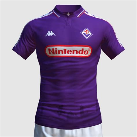 Fiorentina Nintendo Home kit - FIFA 23 Kit Creator Showcase