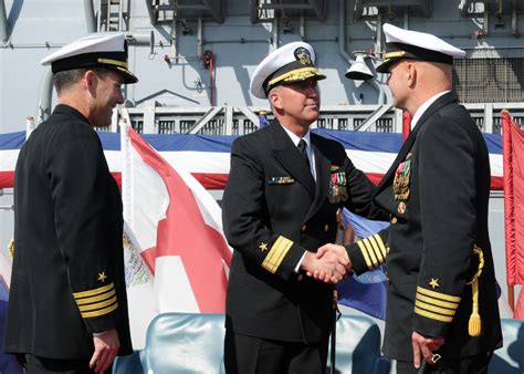 DVIDS - Images - USS Chancellorsville change of command ceremony [Image ...