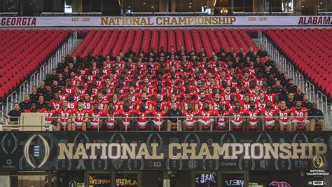 Georgia Football Roster For 2018 National Championship Game