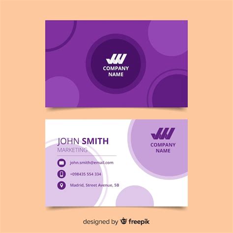 Free Vector | Business card