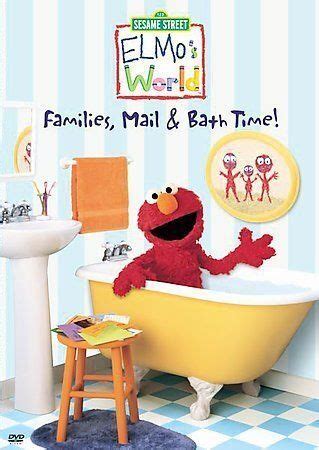 Elmos World - Families, Mail and Bath Time (DVD, 2004) 74645582498 | eBay