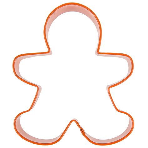 Wilton 2308-1303 3" Metal Gingerbread Man Cookie Cutter