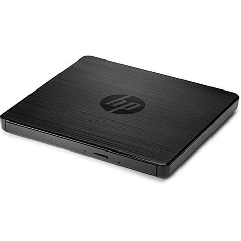 HP External Portable Slim Design CD/DVD RW Write/Read Drive, USB, Black ...