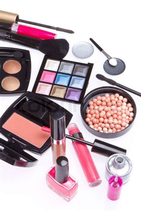 Set of cosmetic makeup products | Stock Photo | Colourbox