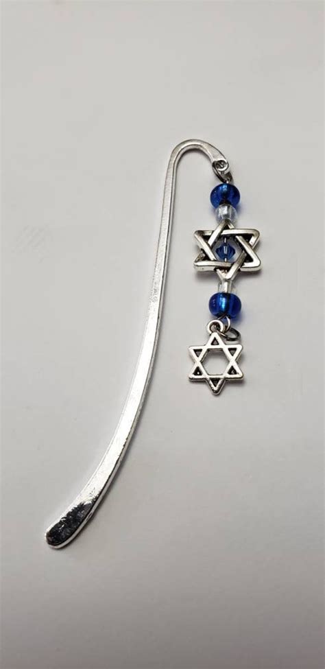 Jewish Bookmark Star of David Bookmark Judaica - Etsy