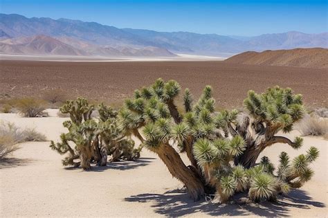 Premium Photo | Bushes in the desert of death valley california