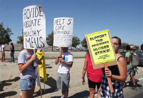 Corcoran protesters rally support for inmate hunger strike | Local News ...