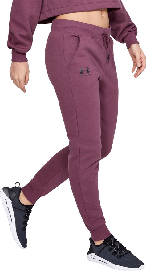 Under Armour Women's Rival Fleece Sportstyle Graphic Joggers - Walmart.com