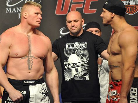 Frank Mir Vs Brock Lesnar