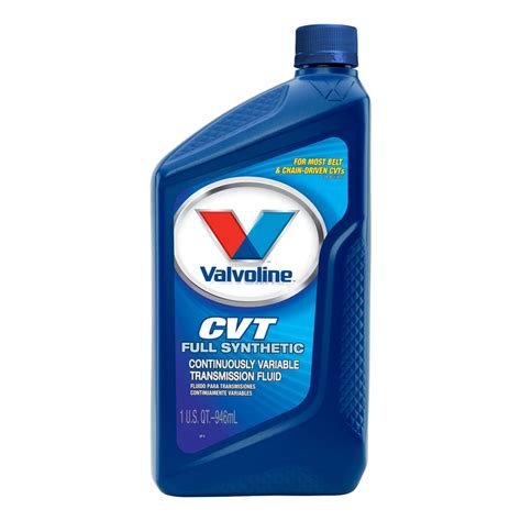 Valvoline™ Full Synthetic CVT Continuously Variable Transmission Fluid - 1 Quart - Walmart.com