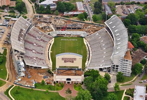 MSU Davis-Wade Stadium Progress Photos – May 2013 | ParsCo Construction