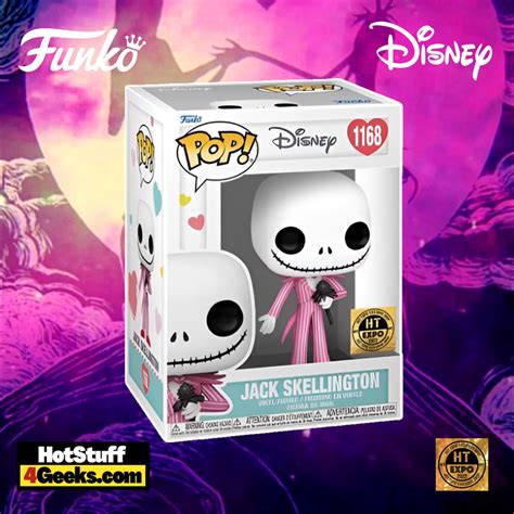 2022 NEW Jack Skellington Pink Outfit Funko Pop! HT Exclusive