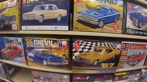 Hobby Lobby Plastic Model Car Kits