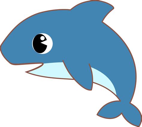 Cute Cartoon Sea Animal shark Character 10838184 PNG