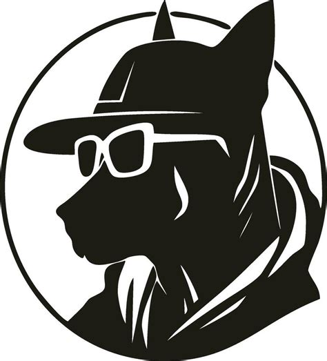 Cool dog in sunglasses clipart 25757147 Vector Art at Vecteezy