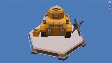 Cartoon Tank 3D Model - TurboSquid 1621826