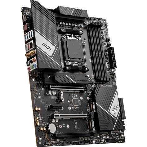 MSI PRO X670-P WIFI AM5 ATX Motherboard X670PROPWIFI B&H Photo