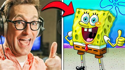 All VOICE ACTORS In SPONGEBOB SQUAREPANTS REVEALED - YouTube