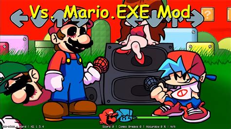 Vs. Mario.EXE Mod Full Week - Friday Night Funkin' Mod - YouTube