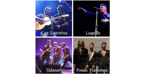 Loquillo, Los Secretos y Fondo Flamenco en la Feria y Sidecars en pre Feria - manchamedia