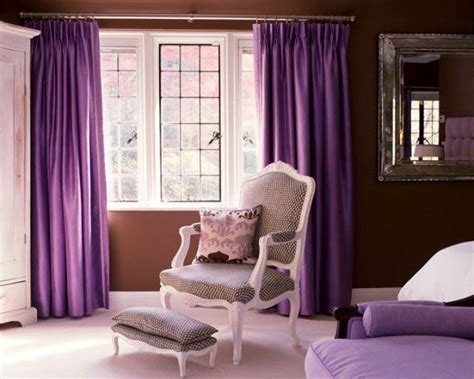 PURPLE curtains | Purple bedroom decor, Bedroom wall colors, Beautiful bedroom designs