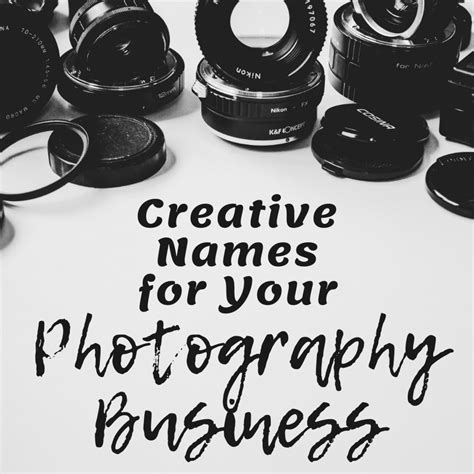 150+ Creative Photography Business Name Ideas | Photography names business, Photography names ...