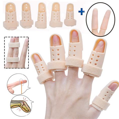 Finger Splint Brace, Mallet Finger Splints Pinky, Plastic Finger ...