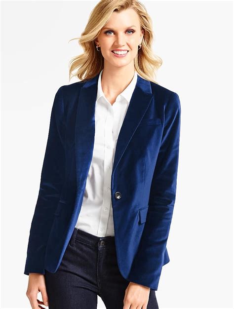 The Velveteen Blazer - Talbots | Cute casual outfits for teens, Clothes, Cute casual outfits