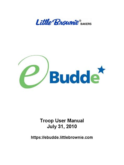 Ebudde - Troop User Manual | PDF | Http Cookie | World Wide Web