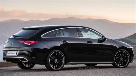 2020 Mercedes CLA Shooting Brake Rendered As Stylish Wagon