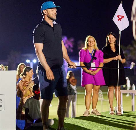 Justin Timberlake Steps Out to Attend PGA Tour Event in Mexico